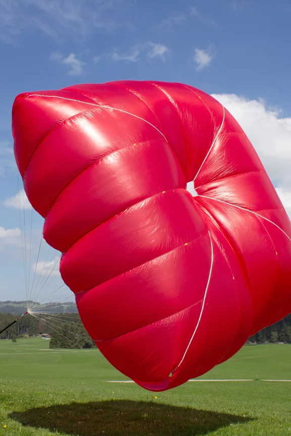 Cornetto rescue parachutes